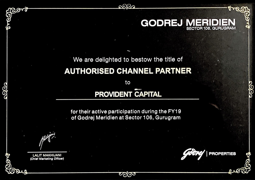 godrej-meridien-provident-capital-awards
